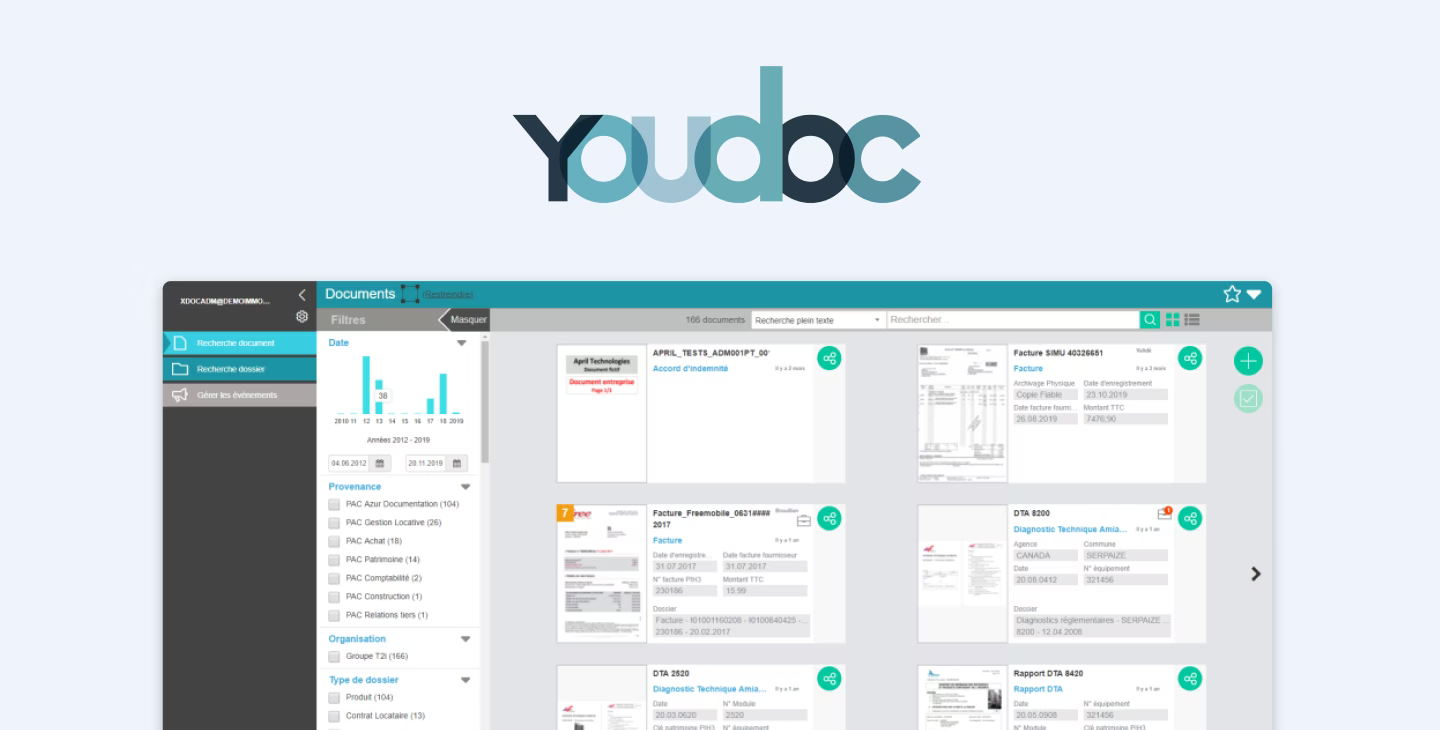 Ecran montrant le logiciel lors d'un webinaire IFS et Youdoc