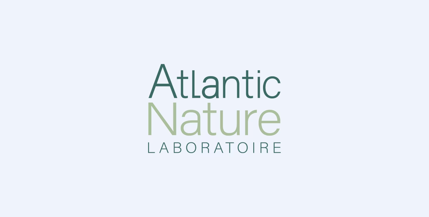Logo Atlantic Nature Laboratoire sur fond clair