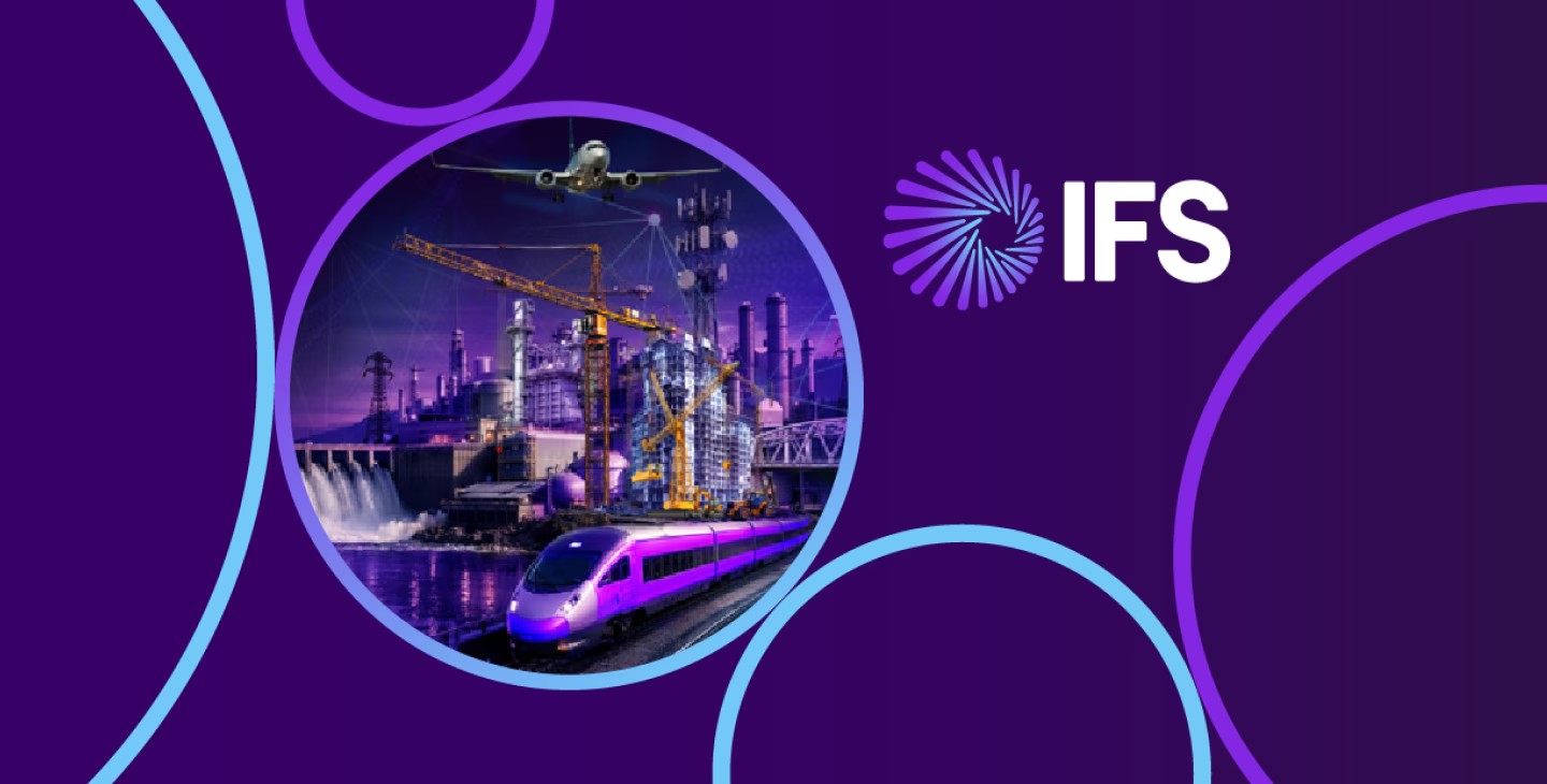 Illustration IFS Cloud 26R1 pour la gestion des infrastructures industrielles et des opérations connectées