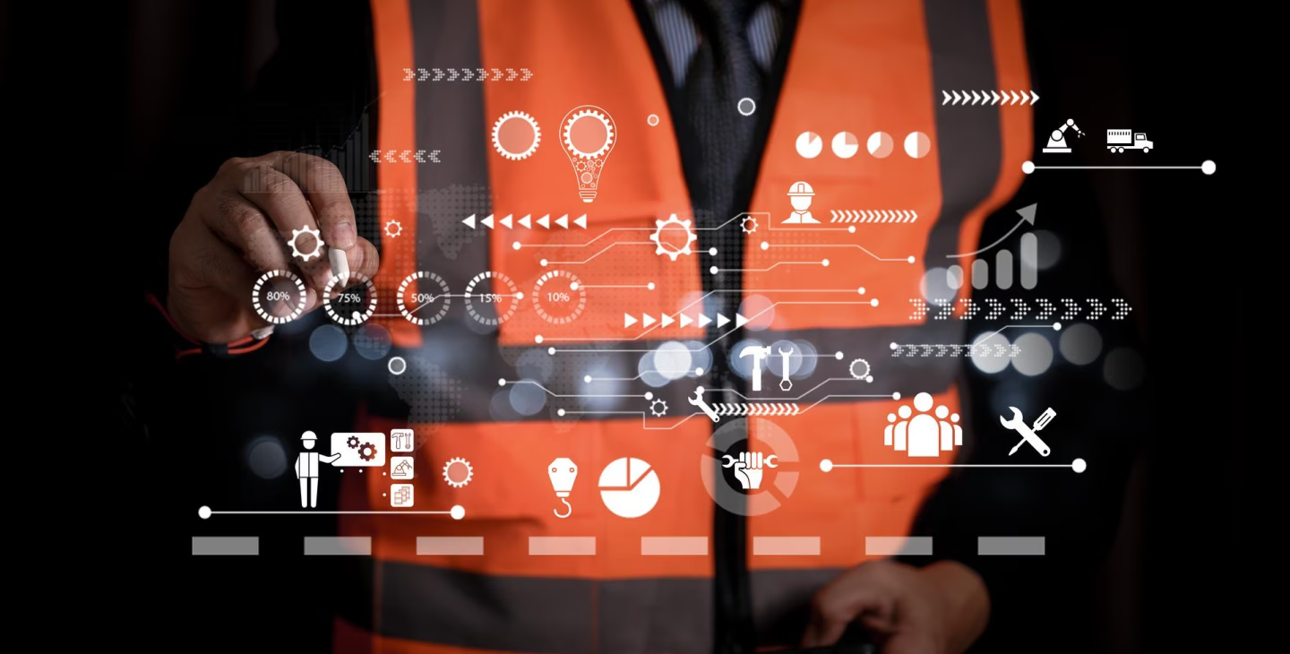 illustration maintenance intelligente avec technologies ERP IA et MES pour anticiper les pannes industrielles