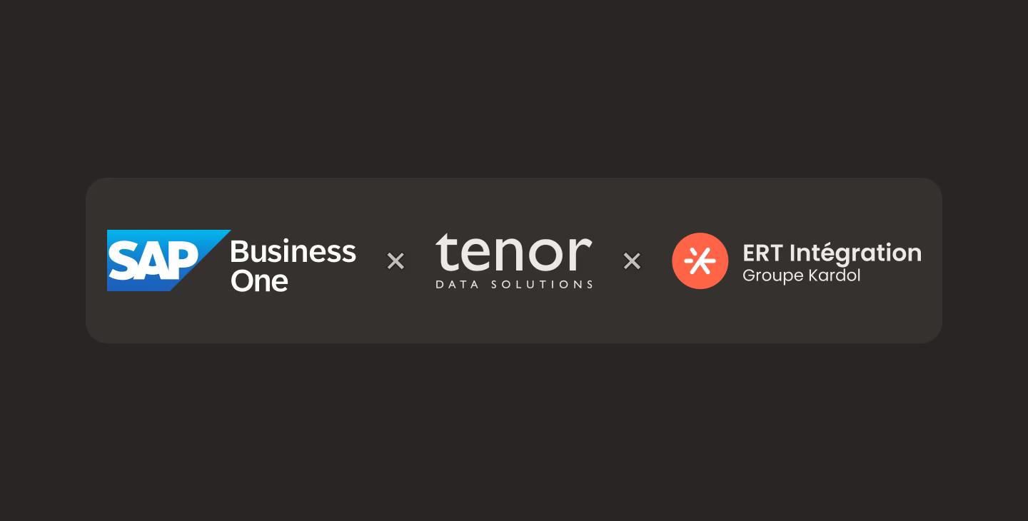 Solution Tenor eDemat connectée à SAP Business One pour la gestion de la facturation électronique conforme